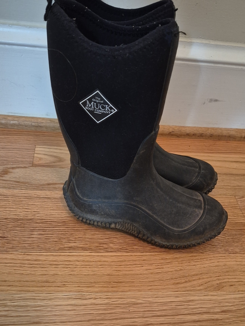 Muck Boot Company Black Neoprene Tall Waterproof Boots